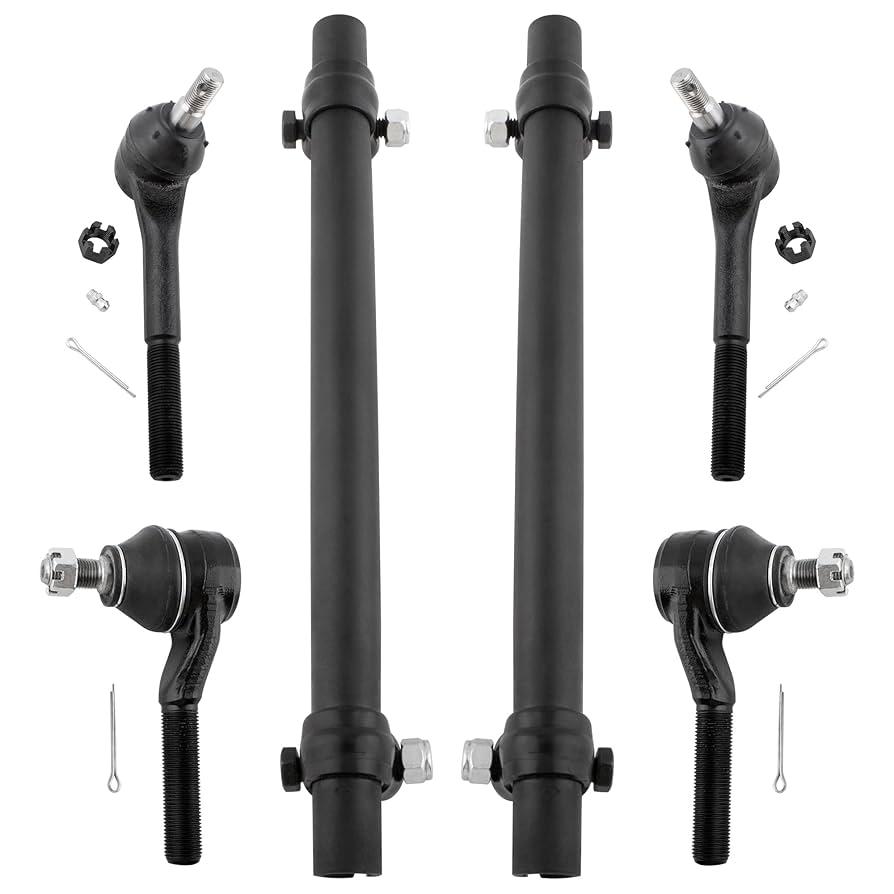 Amazon.com: BOXI 6pcs Front Inner and Outer Tie Rod Ends